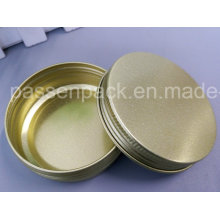 Pot d&#39;aluminium cosmétique 60g avec surface sablée (PPC-ATC-009)